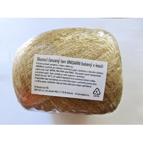 Vlákno konopné v kouli česané 100g