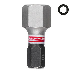 Bity šroubovací Hex10 /25mm Milwaukee Bity šroubovací Hex10 /25mm Milwaukee