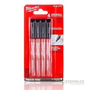 Značkovače tenké 4ks INKZALL Milwaukee