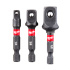Sada adaptérů  HEX /1/2,1/4,3/8" Milwaukee