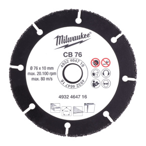Kotouč karbidový  76 mm pro M12 FCOT Milwaukee