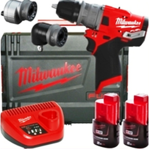 Aku příklepová vrtačka M12 FPD-202X FUEL Milwaukee