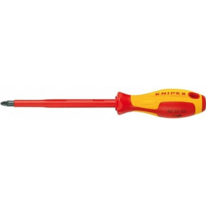 Šroubovák křížový PZ3, 270 mm do 1000V Knipex Šroubovák křížový PZ3, 270 mm do 1000V Knipex