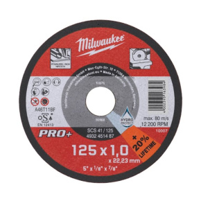 Kotouč řezný 125x1 Milwaukee