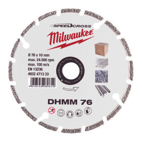 Kotouč diamantový 76mm pro M12 FCOT Milwaukee
