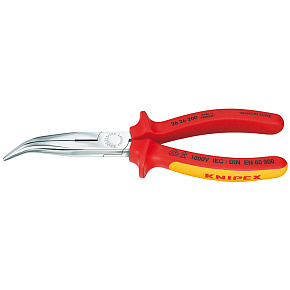 Kleště půlkulaté zahnuté VDE 200mm 1000V Knipex 