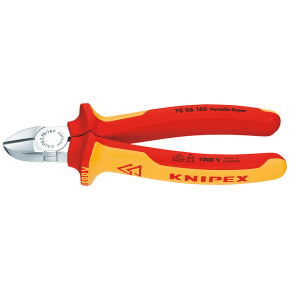 Kleště štípací boční 160 mm do 1000 V VDE Knipex