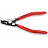 Kleště bezpečnostní zahnuté 200 mm pro vnější kroužky 40-100 mm Knipex